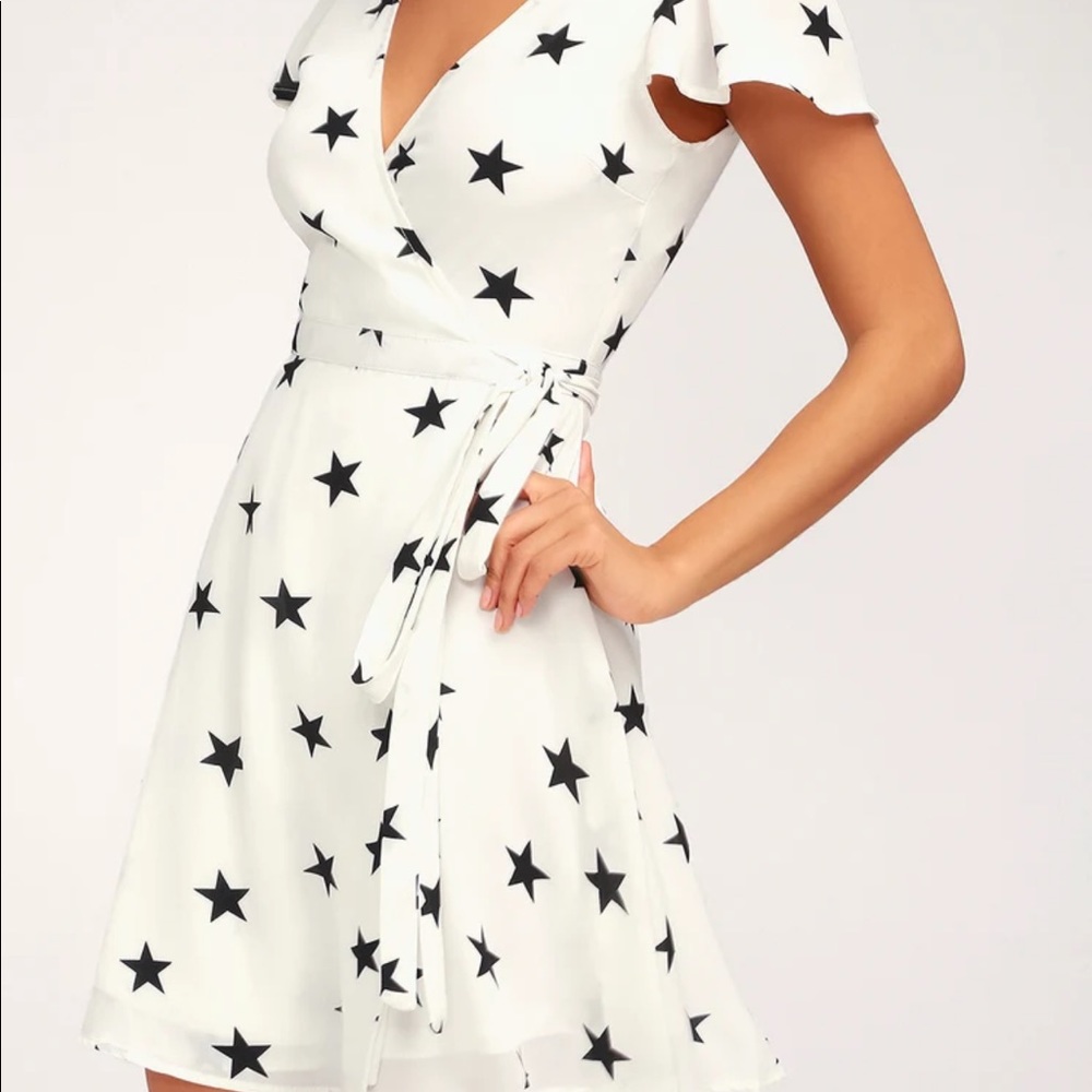 lulus wrap star dress
